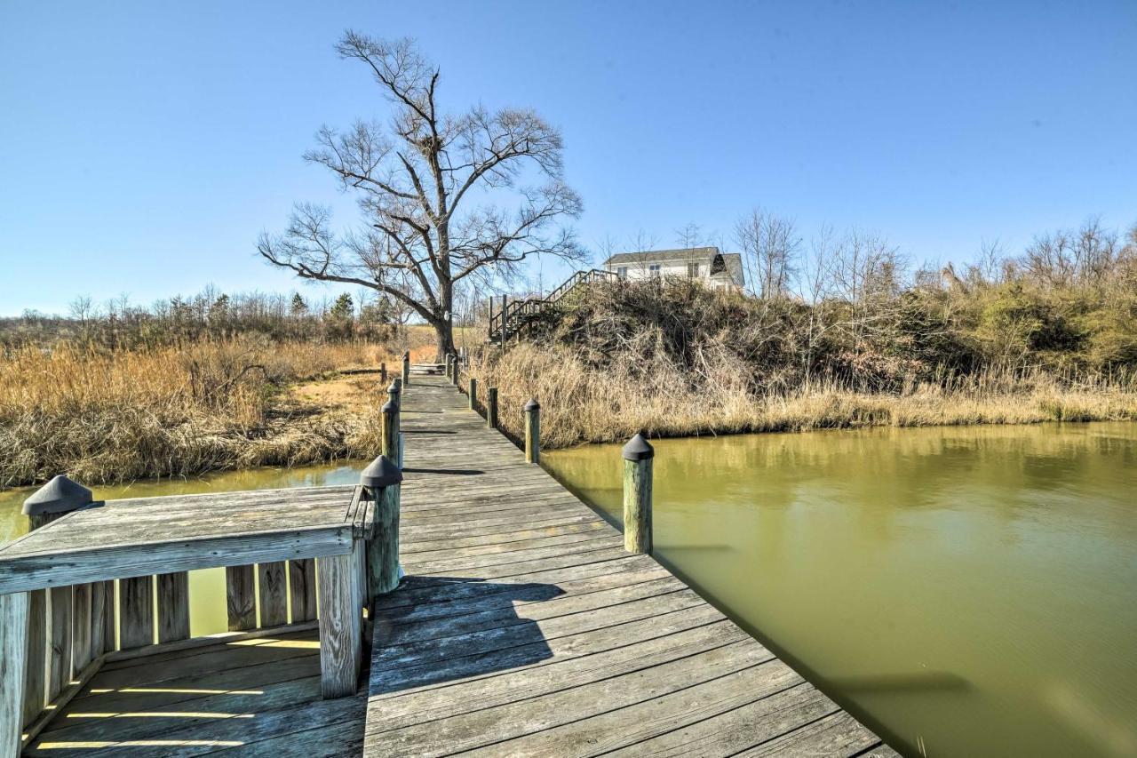 Waterfront Montross Home With Private Boat Slip! Exterior foto